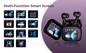 Ai Translator Super Bass Neck Band Wireless In-Ear Headphones Sports Mobile Phone Professional Gaming Earbuds - Product Image 4