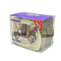 Nourriture humide pour chats de petite race, simple, riche en protéines, écologique, à base de poulet, en conserve, enrichie en vitamines et minéraux, durée de conservation de 3 ans