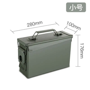 Boîte à outils <span class=keywords><strong>de</strong></span> véhicule portable, boîte à balles, boîte à coquilles, boîte à munitions, boîte <span class=keywords><strong>de</strong></span> rangement pour outils matériels, boîte étanche, boîte à piles - Product Image 3