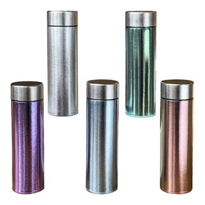Tasse thermos en titane pur 99,9 %, bouteille d'eau de voyage portable à double paroi isolée sous vide pour hommes et femmes, 200 ml, pur titane - Product Image 3