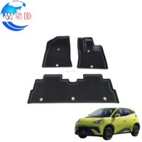 Tapis en chenille TPE, tapis de sol noirs, tapis de sol double couche pour BYD ATTO 1/SEAGULL 2023, tapis de sol 3D, accessoires intérieurs