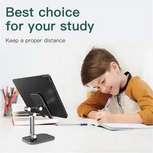 El <span class=keywords><strong>Mejor</strong></span> Soporte Flexible de Aleación <span class=keywords><strong>para</strong></span> Teléfono Móvil, Soporte <span class=keywords><strong>para</strong></span> <span class=keywords><strong>Tablet</strong></span>, Soporte Plegable <span class=keywords><strong>para</strong></span> Mesa - Product Image 2