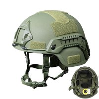 Casque FAST avec doublure intérieure à suspension ABS, casque tactique à circonférence réglable
