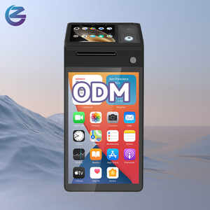 Terminal POS Todo en Uno ZCS Z108 con Android 14, Pantalla Secundaria de 8"+3.95 Pulgadas, Impresora de Recibos y Etiquetas, Dispositivo POS Móvil Portátil - Product Image 1