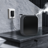 Diffuseur d'huile essentielle d'air froid en plastique blanc commercial Diffuseur d'arôme électrique à dents bleues mural personnalisé