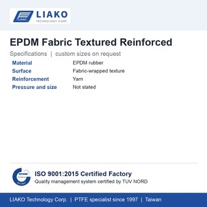 Tuyau préformé en tissu EPDM texturé renforcé, surface enveloppée antidérapante, haute résistance à la pression pour le refroidissement de l'eau des équipements lourds - Product Image 4