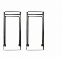 Support de montage portable pour panneau solaire extérieur - Support PV pliable en acier au carbone flexible pour le camping, les camping-cars et l'utilisation hors réseau