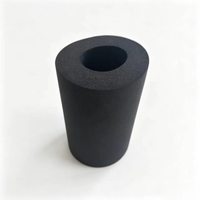 Manchon isolant thermique en mousse de caoutchouc NBR PVC à cellules fermées pour tuyauterie en cuivre de chauffage central