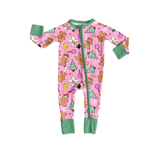 Pijama de Invierno para Bebé, Unisex, con Estampado Navideño, Manga Larga, Suave, con Cierre - Product Image 2