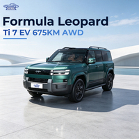 Véhicule électrique pur BYD de haute qualité, modèle 2026 Formula Leopard Titanium 7 EV, autonomie 675 km, transmission intégrale, charge rapide, SUV 5 portes 5 places, pneus R20