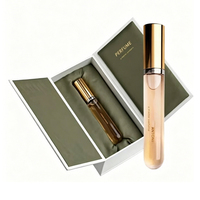 Boîte d'Emballage Personnalisée pour Flacon d'Huile de Parfum Roll-on, Petite Boîte d'Échantillon Testeur de Parfum en Carton Vide, Boîte Rigide pour Parfum à Bille