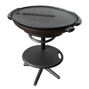 <span class=keywords><strong>Barbecue</strong></span> d'<span class=keywords><strong>occasion</strong></span> extérieur <span class=keywords><strong>Barbecue</strong></span> <span class=keywords><strong>électrique</strong></span> sans fumée <span class=keywords><strong>Barbecue</strong></span> Grill Stand Balcon grill Affichage de la température - Product Image 4