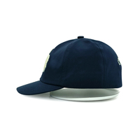 Nolon Fabric Luxe 3D Borduurwerk Groothandel 6-Panel Baseball Caps Zonder Structuur Laag Profiel Korte Klep voor Volwassenen