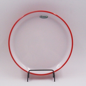 Assiette à pâtes durable en mélamine européenne classique ensemble de service rond Double couleur vaisselle assiette plats pour mariage cuisine hôtel - Product Image 3