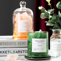 Flacon en verre aromathérapie, diffuseur d'arôme et d'huile essentielle, de cristal, marbré coloré, personnalisé, ml