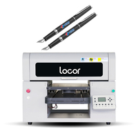 Impresora UV LED Plana Locor 6090 Tamaño A3, Impresora UV, Plotter de Barniz, Máquina de Impresión UV DTF, Precio