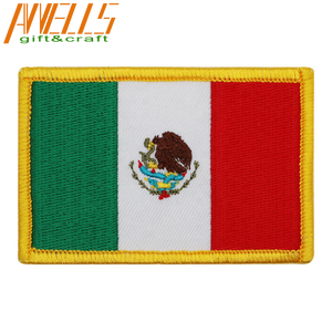 3D Canada cờ thêu vá Twill vải sắt-on may-on quốc gia biểu tượng với merrow biên giới có tính năng Canada lá phong - Product Image 6