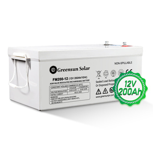 Gel Pin Tốt Nhất Cho Năng Lượng Mặt Trời 12V 100ah 150ah 200ah 250ah Solar Panel Với Pin Và Biến Tần - Product Image 3