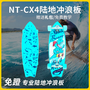 สเก็ตบอร์ด No Style NT-CX4 Pintail ขนาด 32 นิ้ว แผ่นกันลื่น สำหรับผู้ใหญ่ ฝึกเล่นเซิร์ฟ - Product Image 5