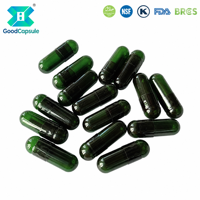 Capsules végétales d'algues HPMC résistantes à l'humidité, taille 00 #   0 #   1 #   2 #   3 #   Capsule végétalienne sans BSE/TSE, sans ETO, sans OGM, de qualité supérieure pour les végétaliens