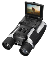 Binoculares digitales DT40 de 12x32 mm con cámara integrada de 48 MP, zoom digital de 8x, capturan fotos y videos para montañismo al aire libre