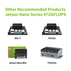 Computadora 472 GFLOPS Edge AI con <span class=keywords><strong>NVIDIA</strong></span> <span class=keywords><strong>Jetson</strong></span> Nano 4GB Fanless Edge AI Computing Smart Box - Product Image 5
