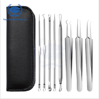 Kit d'outils d'élimination des boutons en acier inoxydable argenté Safebond 2025, extracteur de boutons, certifié CE, beauté, hygiène personnelle féminine