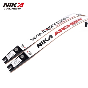 Nika Archery S2, extremidades de arco recurvo, mano derecha e izquierda para principiantes, entrenamiento de tiro, extremidades de arco ILF - Product Image 3