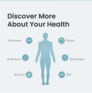 費用対効果の高いスマートグラス体組成計（BMI測定機能付き、アプリ接続、電池式、LEDデジタルディスプレイ、フィットネストラッカー） - Product Image 3