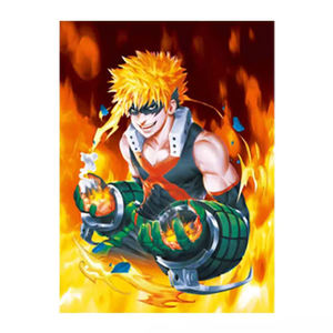 Hot Sale Japanese Anime Pictures Changing Flips Anime Poster <strong>3D</strong> Lenticular Anime Motion <strong>3D</strong> Posters for Wall Decors - Product Image 2