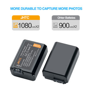 소니 A6000 A6400 A6300 A6500 A7 A7II A7RII A7SII A7S A7S2 A7R NPFW50 배터리 충전기에 대한 NP-FW50 디지털 배터리 1080mah - Product Image 3