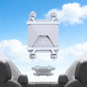 ขาตั้งจานดาวเทียม Starlink Mini 4-Cup รุ่นปรับปรุงปี 2026 แบบยึดด้วยแรงดูด ปรับความสูงได้ ถอดประกอบเร็ว สำหรับติดตั้งบนหลังคา RV วัสดุ ABS - Product Image 1