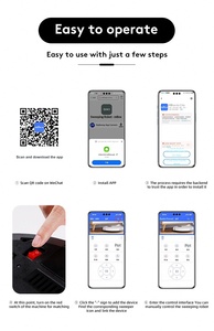 Vacuum Cleaner <b>Mop</b> Huanying S1 Commercial <b>Cleaning</b> Robot 0.8m/s Speed Multi-Function Floor Care Supermarket Battery Plastic This - Product Image 3