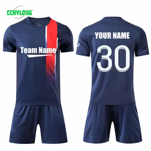 Modieuze Nieuwe 2023 2024 Voetbalshirts Heren Kids Tenues 23 24 Voetbalshirts Snel Droog Sportkleding Voetbaluniform