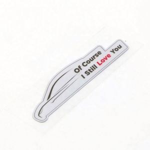 Venta Directa de Fábrica, Calcomanía de PVC Personalizada para Autos, Adhesivo Decorativo para Parachoques y Parabrisas - Product Image 2