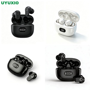 Auriculares Inalámbricos HiFi TWS con Bajos Estéreo, ENC para Llamadas Claras, Pantalla LED, Emparejamiento Automático para Música, Llamadas y Juegos - Product Image 1