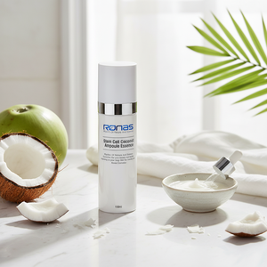Suero Ampolla de Células Madre de Coco RONAS de Corea para Reafirmar y Nutrir, 150 ml, Loción Facial con Adenosina para Todo Tipo de Piel - Product Image 3