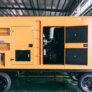 Generadores Eléctricos Portátiles Industriales Diésel Insonorizados 220V/380V, Generador Diésel en Contenedor para Construcción de Carreteras - Product Image 1