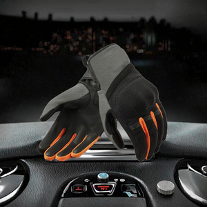 Guantes de Cuero de Verano para Motociclismo, Protección Completa para los Dedos, Transpirables, Antideslizantes, para Motocross, Casuales, con Función Táctil - Product Image 3