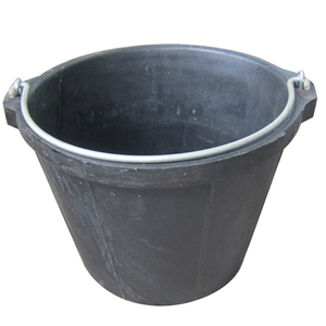 Thùng nước cao su nặng, xô cao su ngoài trời, Thùng xây dựng linh hoạt, xô cao su nhỏ có tay cầm 10L - Product Image 6