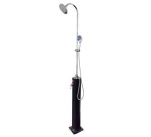 Ducha Solar de jardín para exteriores, ducha de dos secciones con cabezal de ducha de mano y lavado de pies, accesorios para piscina - Product Image 1