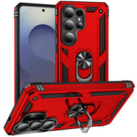 Étui de téléphone portable hybride antichoc anti-chute 2 en 1 avec support de voiture pour Samsung Galaxy S26 Edge S25 Plus S24 Ultra
