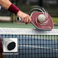 Raquette de pickleball SWORD & SHIELD J2nf Kevlar, fibre de carbone brute Toray T700 Gen 5, noyau 100% mousse 16mm, surface rugueuse, approuvée USAPA