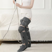 Masseur de jambe de compression d'air de vente chaude avec des produits de massage de thérapie corporelle de bottes de récupération de chaleur