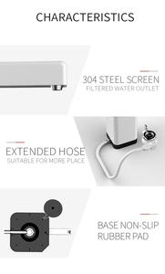 Hộ gia đình di động bàn truy cập hàng đầu lọc nước dễ dàng cài đặt Vòi nước gắn kiềm uống hệ thống nước Kích hoạt hướng dẫn sử dụng - Product Image 6