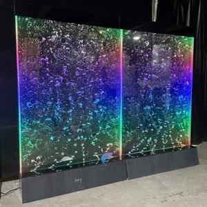 Panel de Cascada de Burbujas Acrílico Contemporáneo a Prueba de Agua para Decoración de Restaurantes, Hoteles o Bares con Efecto Luminoso LED - Product Image 5