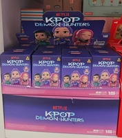 Vente en gros de figurines authentiques MINISO Blind Box KPOP Demon Hunting Witch Team Series Keycap Figurine Surprise Blind Box Doll Toy
