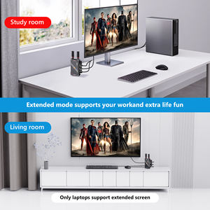 Transmisor y Receptor de Video KVM Inalámbrico HD MI, Utiliza Ratón y Teclado para Control Remoto, Resolución Full HD para Reuniones de Oficina - Product Image 3