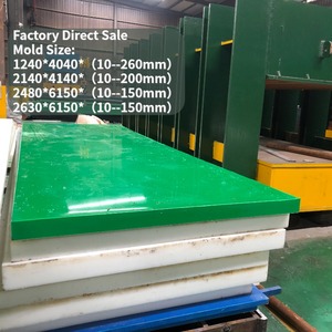 Nhựa màu xanh lá cây pe1000 uhmwpe tấm cho khai thác mỏ <span class=keywords><strong>CNC</strong></span> uhmwpe máy tùy chỉnh mặc khối mài mòn kháng cắt vật liệu - Product Image 2