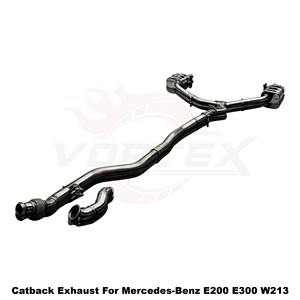 Tuberías de Acero Inoxidable de Precisión de Primera Calidad Vortex Global-Shop para Mercedes-Benz E200 E300 W213 2017-2023 - Product Image 4
